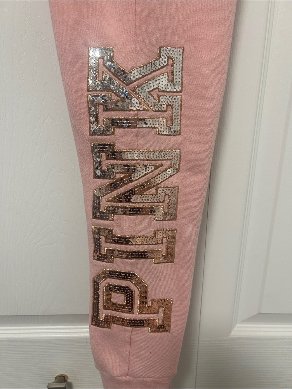 PINK Victoria's Secret Logo Jogger Pants